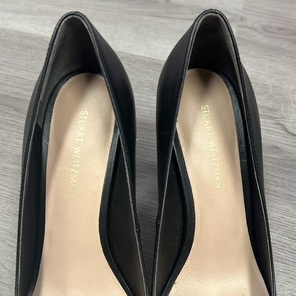 Stuart Weitzman Black Pumps Sz5 - Picture 3 of 5